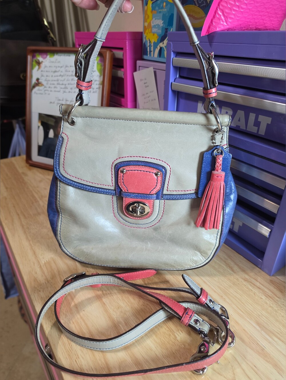 Coach Vintage Legacy Willis 70th Anniversary Collection Rare Purse Satchel